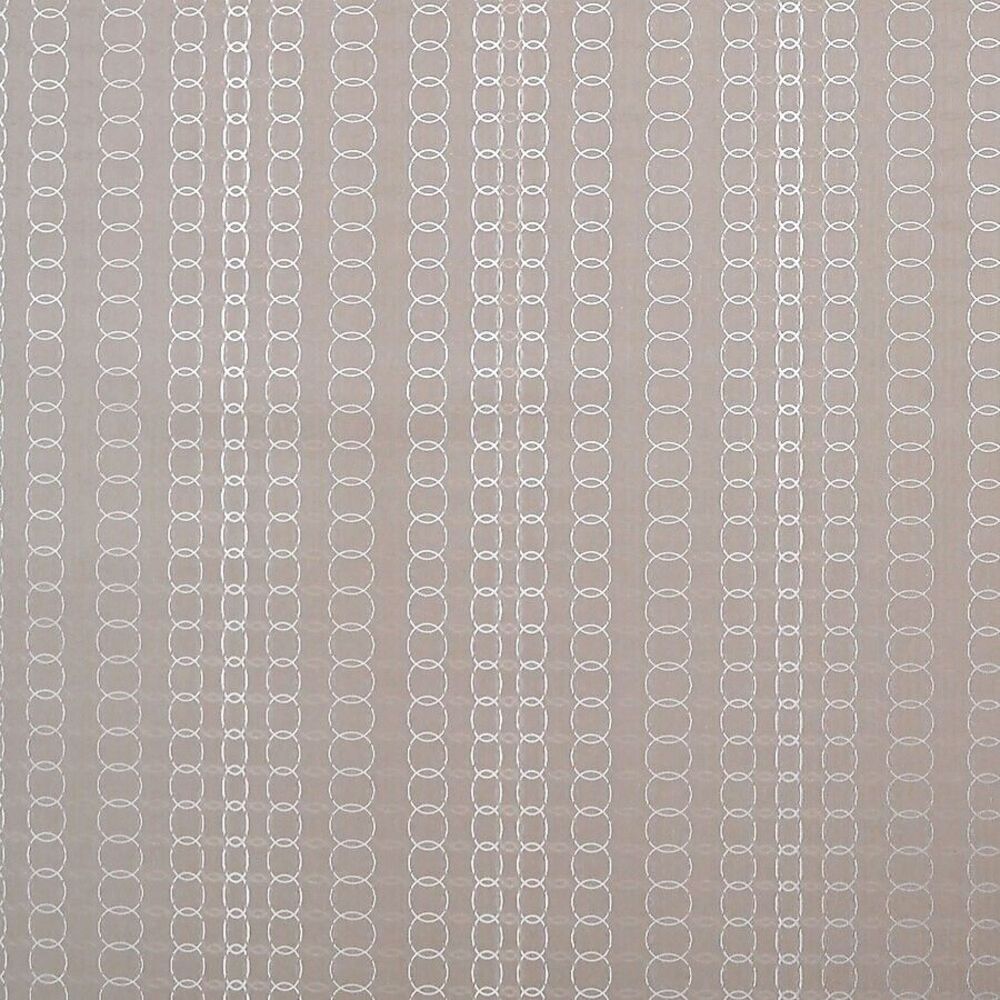 York Wallcoverings Wallpaper Y6220805 Metallic Oval Mesh DoubleRoll Beige Silver